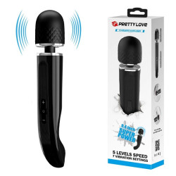 Charming 24 CM USB Şarjlı 5 Farklı Hız Ve 7 Titreşimli Erotik Masaj Vibratörü